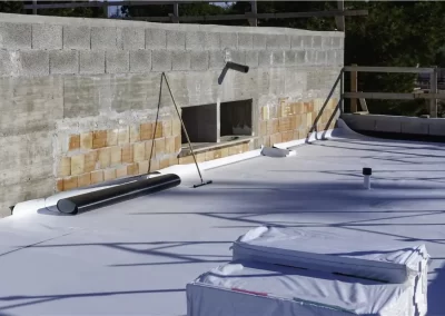 Durable Waterproof Roof Coating Installation